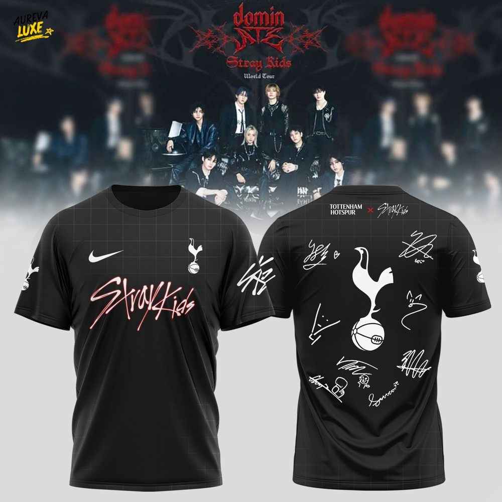 Tottenham Hotspur Stray Kids DominATE World Tour Limited Edition Shirt Tottenham Hotspur Stray Kids DominATE World Tour Limited Edition Shirt