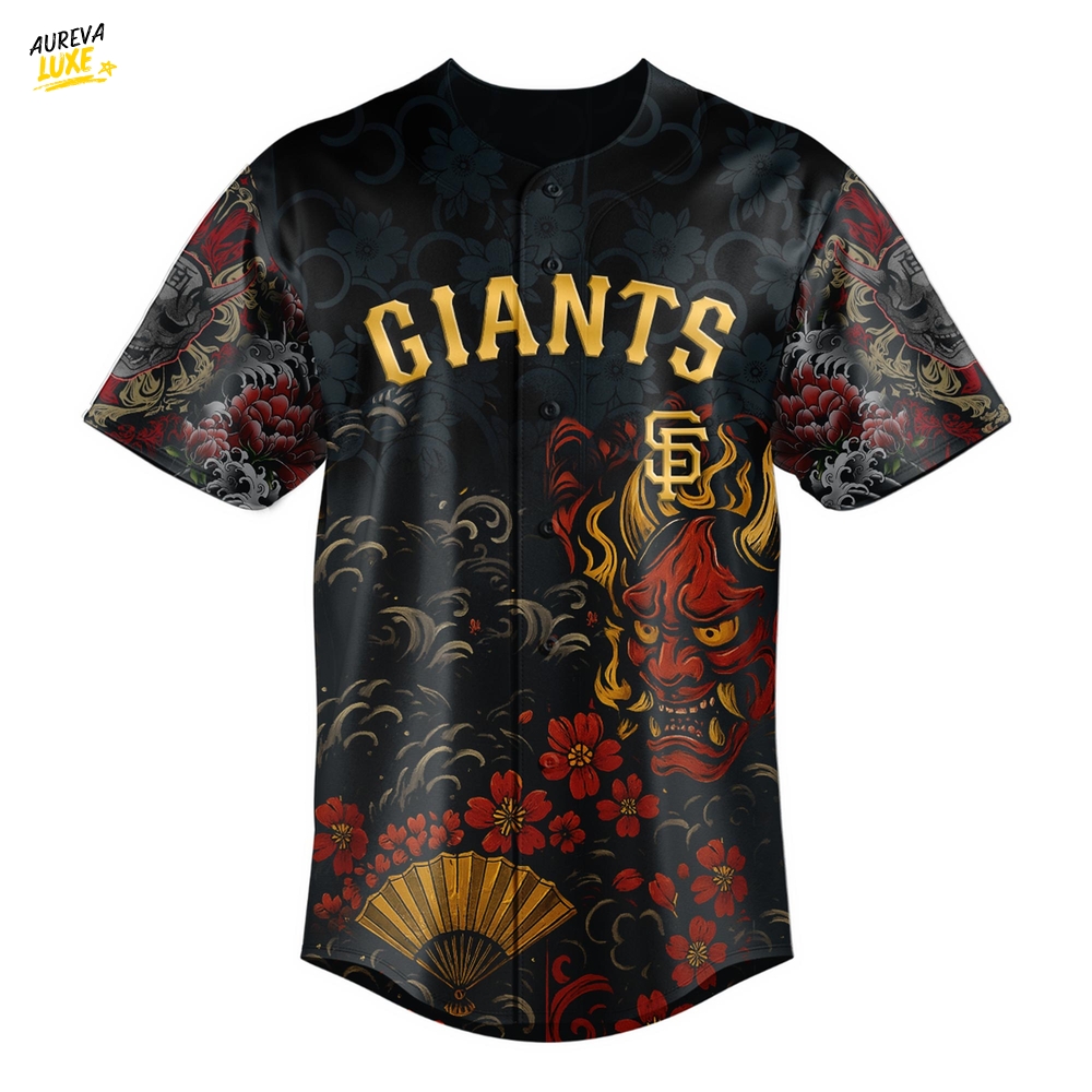 Yakuza Dragon Oni x San Francisco Giants Jersey Yakuza Dragon Oni x San Francisco Giants Jersey