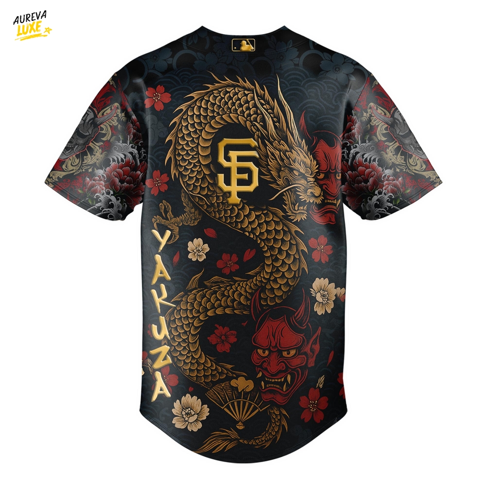 Yakuza Dragon Oni x San Francisco Giants Jersey Yakuza Dragon Oni x San Francisco Giants Jersey