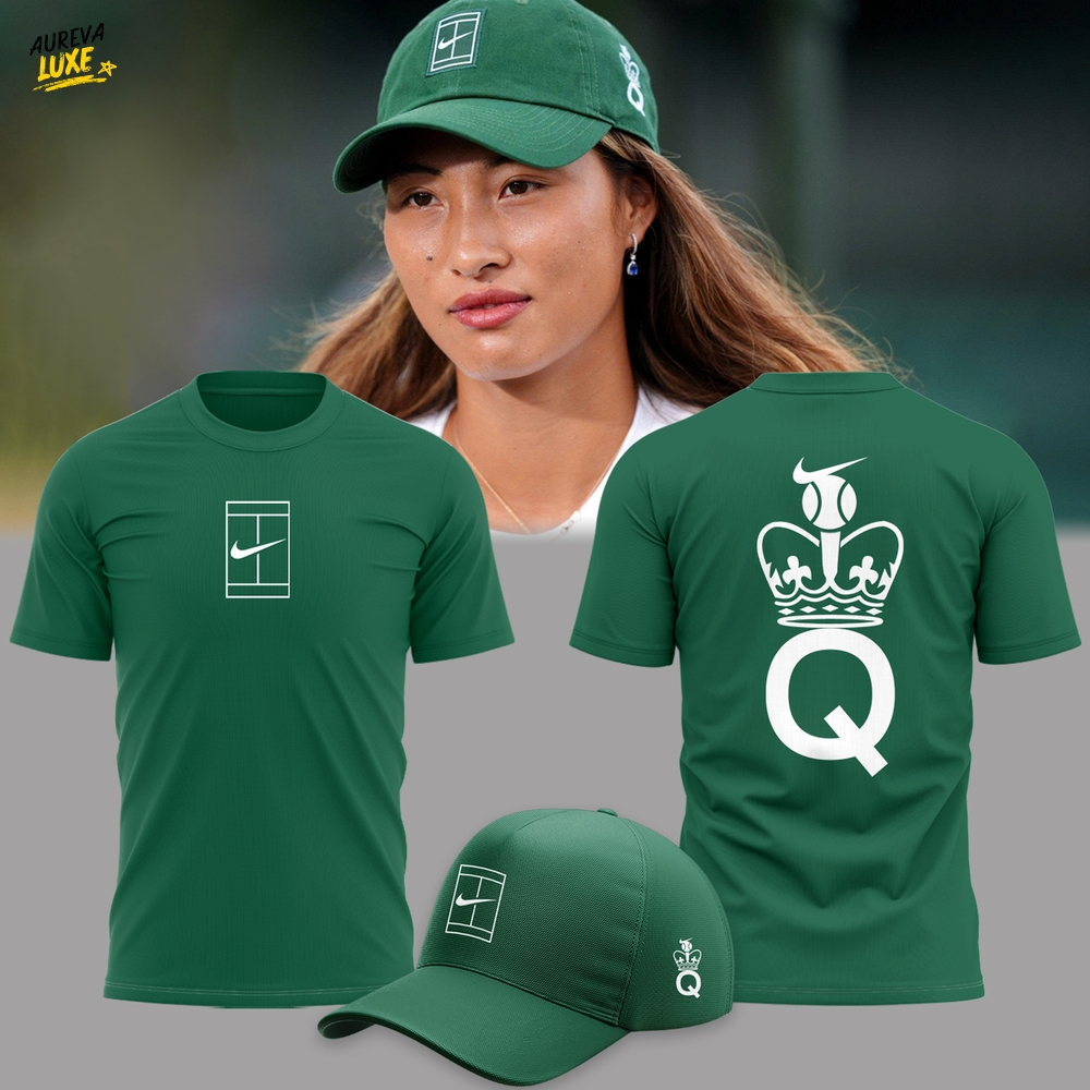 Zheng Qinwen New Logo Special Tee - Green Zheng Qinwen New Logo Special Tee - Green