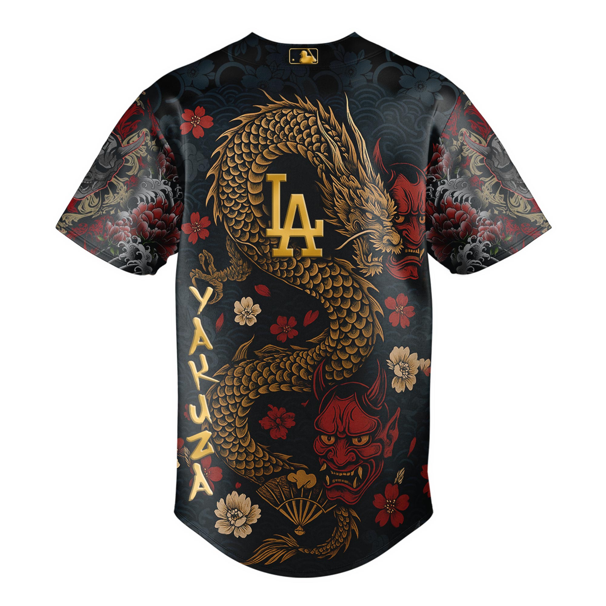 Yakuza Dragon Oni x Los Angeles Dodgers Jersey Yakuza Dragon Oni x Los Angeles Dodgers Jersey