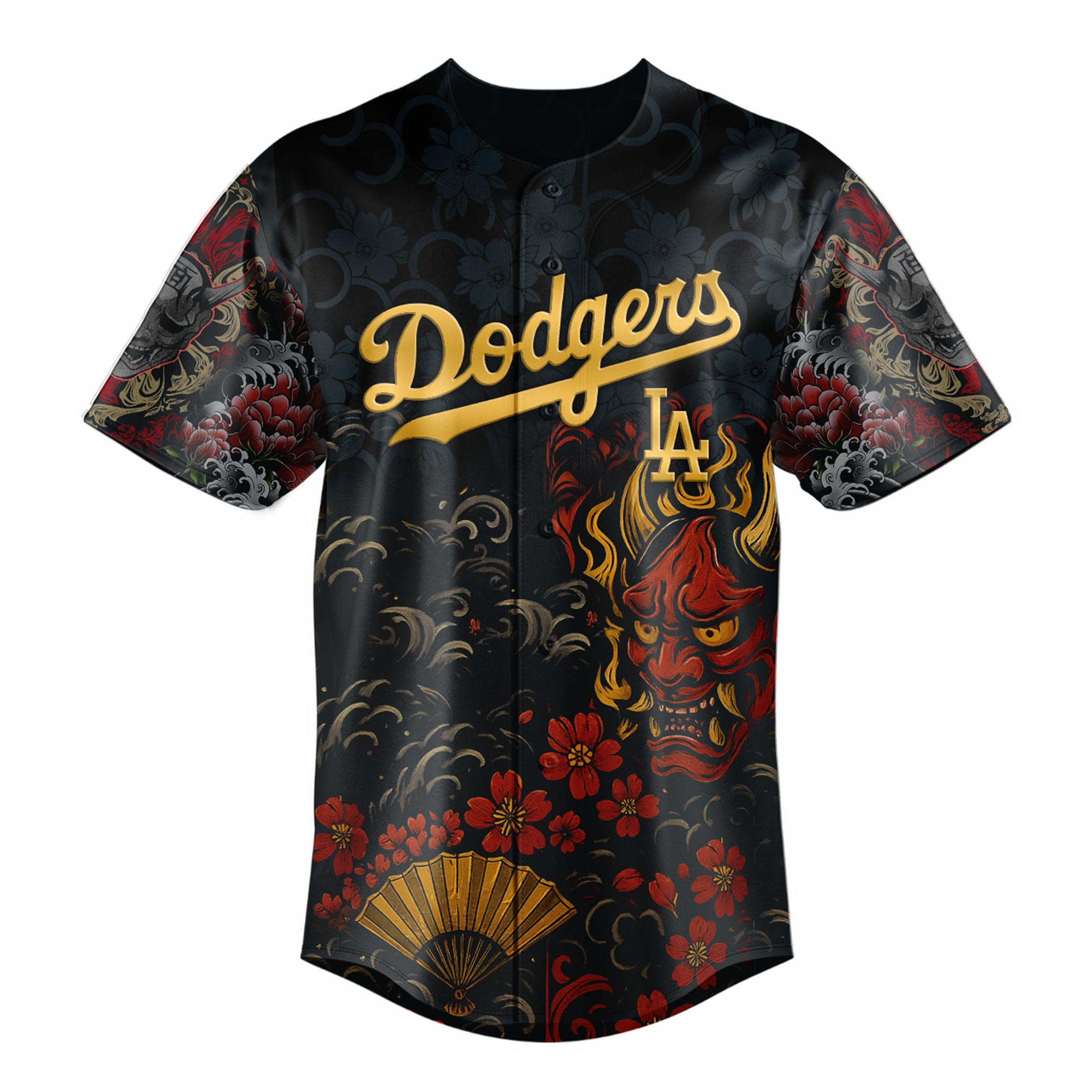 Yakuza Dragon Oni x Los Angeles Dodgers Jersey Yakuza Dragon Oni x Los Angeles Dodgers Jersey