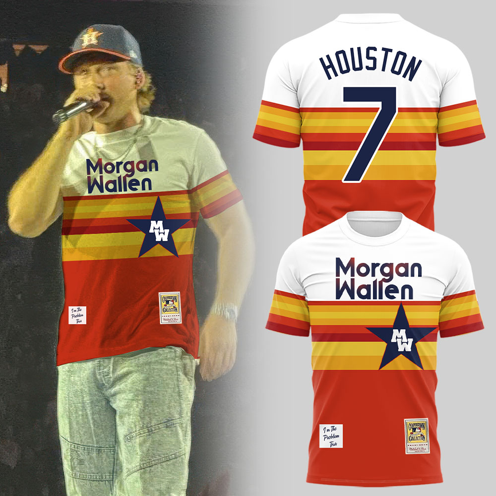 Limited Edition Morgan Wallen Live in Houston TShirt Limited Edition Morgan Wallen Live in Houston TShirt