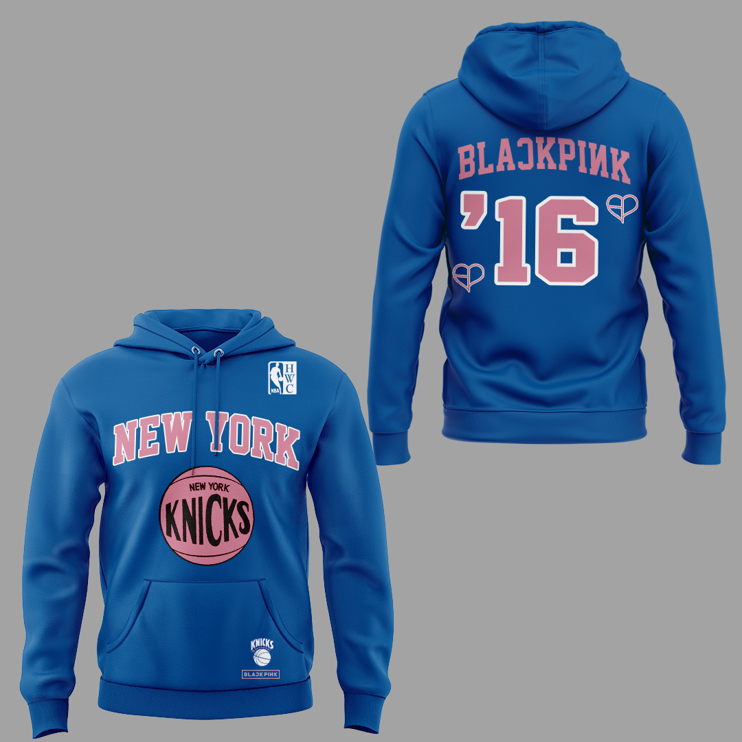 New York Knicks x Blackpink 2025 World Tour Hoodie New York Knicks x Blackpink 2025 World Tour Hoodie