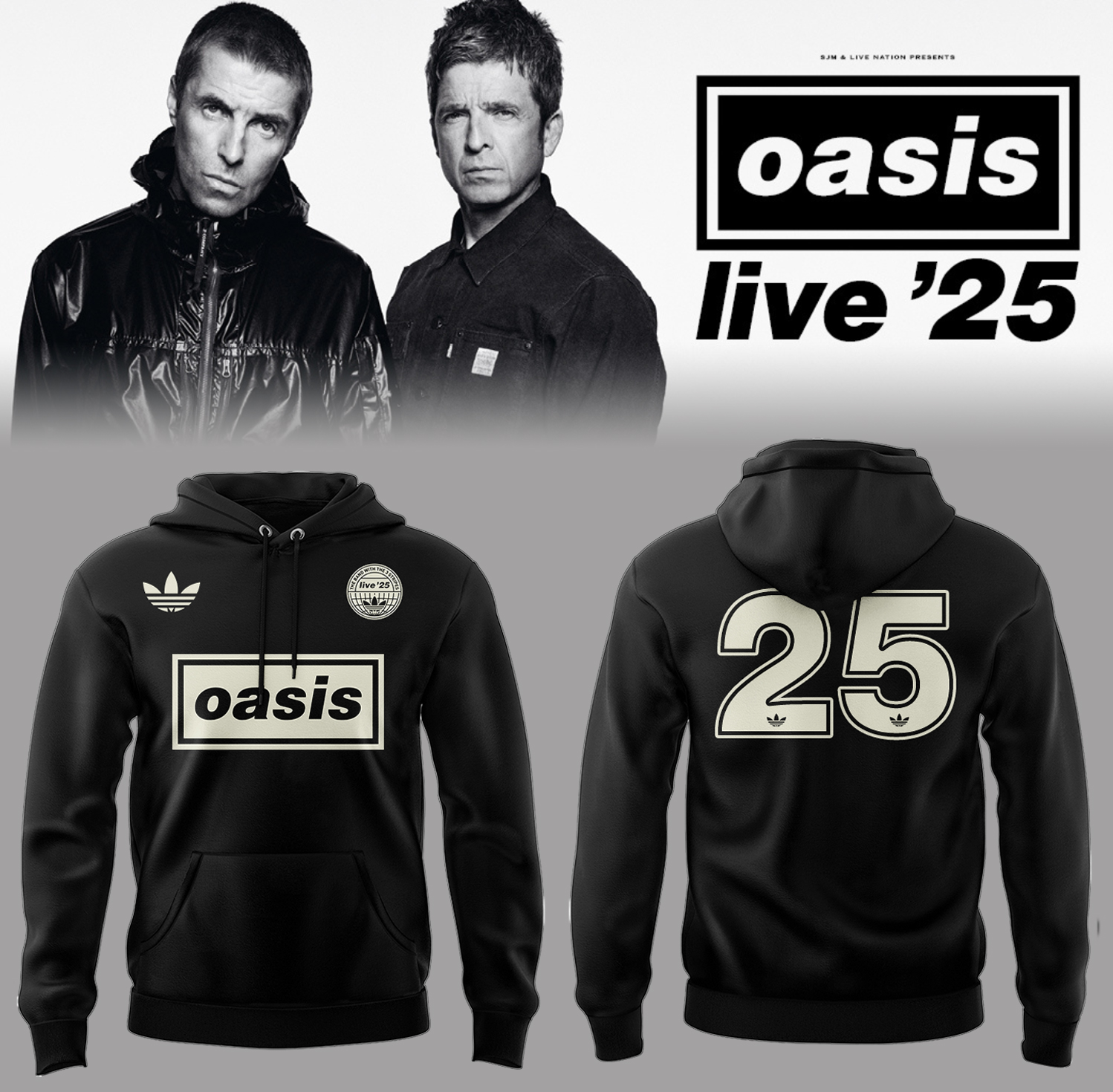 Oasis live '25 Limited Edition Hoodie Oasis live '25 Limited Edition Hoodie
