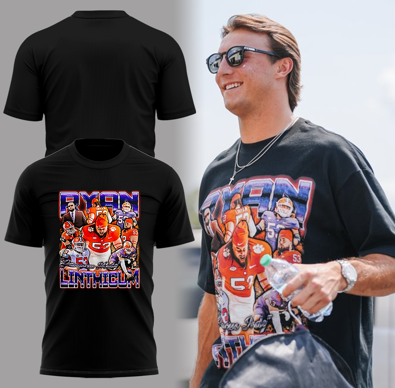 Clemson Tigers Ryan Linthicum Shirt Clemson Tigers Ryan Linthicum Shirt