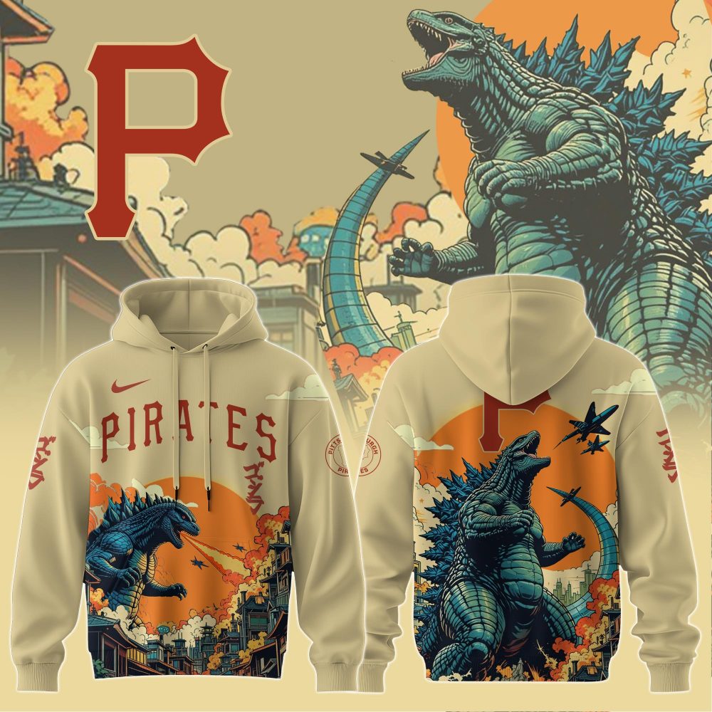 Pittsburgh Pirates Special Godzilla Limited Edition Hoodie