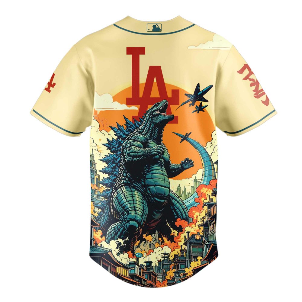 Los Angeles Dodgers Special Godzilla Limited Edition Jersey - Image 3