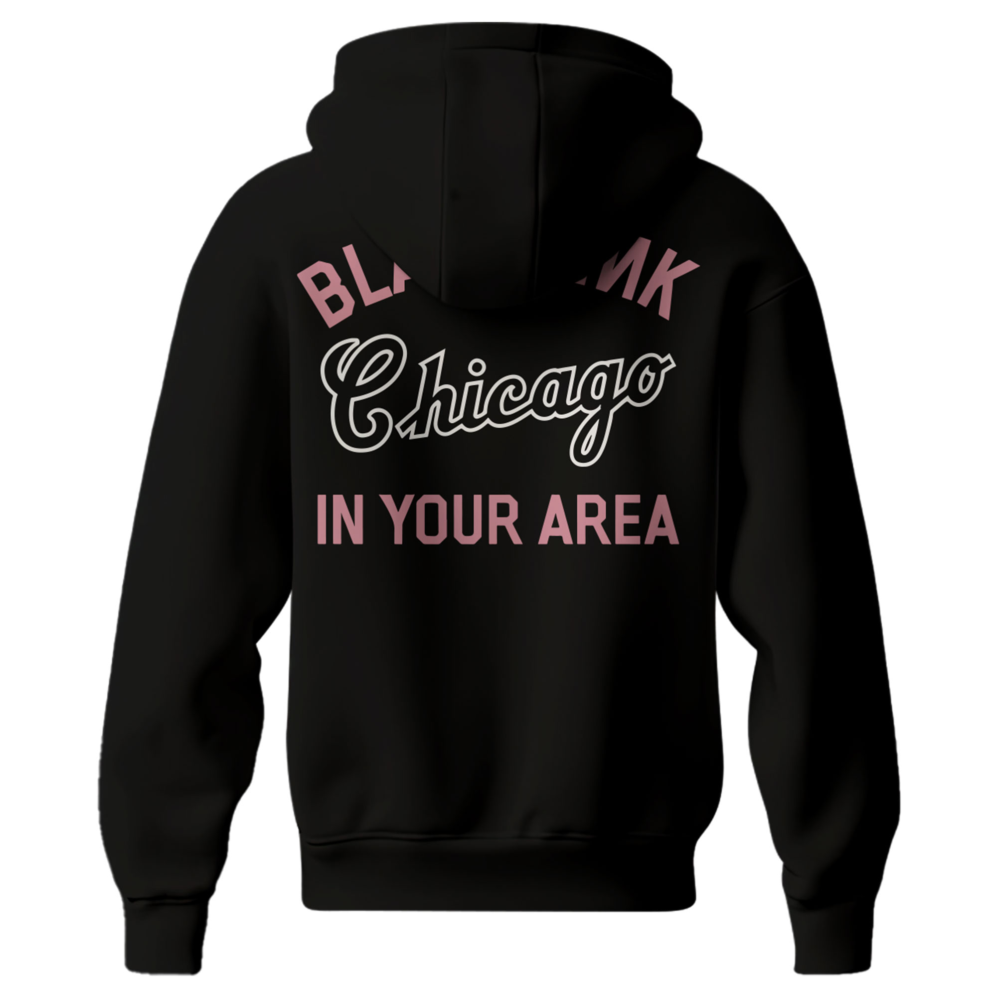 Chicago White Sox x Blackpink 2025 World Tour Hoodie - Black Chicago White Sox x Blackpink 2025 World Tour Hoodie - Black