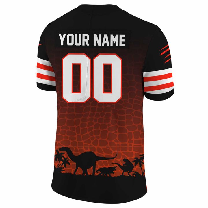 Cleveland Browns Jurassic Park 2025 Football Jersey Cleveland Browns Jurassic Park 2025 Football Jersey