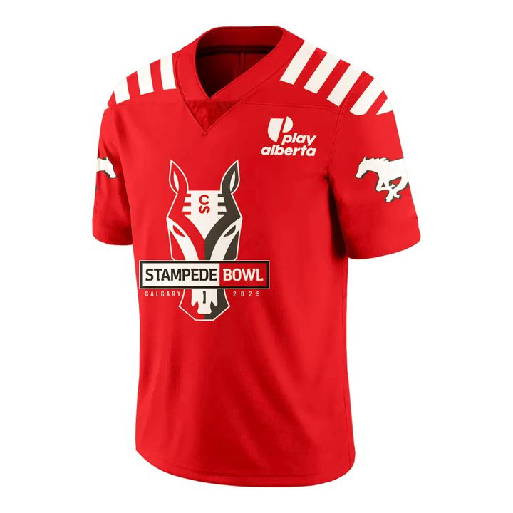 Calgary Stampeders "2025 The Greatest Outdoor Show on Earth" Football Jersey Calgary Stampeders "2025 The Greatest Outdoor Show on Earth" Football Jersey