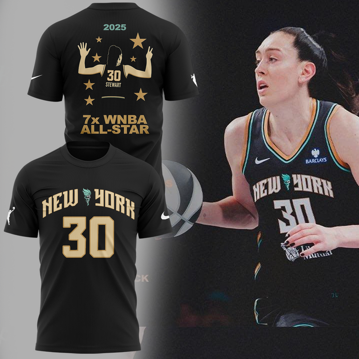 Breanna Stewart x New York Liberty Special Edition T-Shirt Breanna Stewart x New York Liberty Special Edition T-Shirt