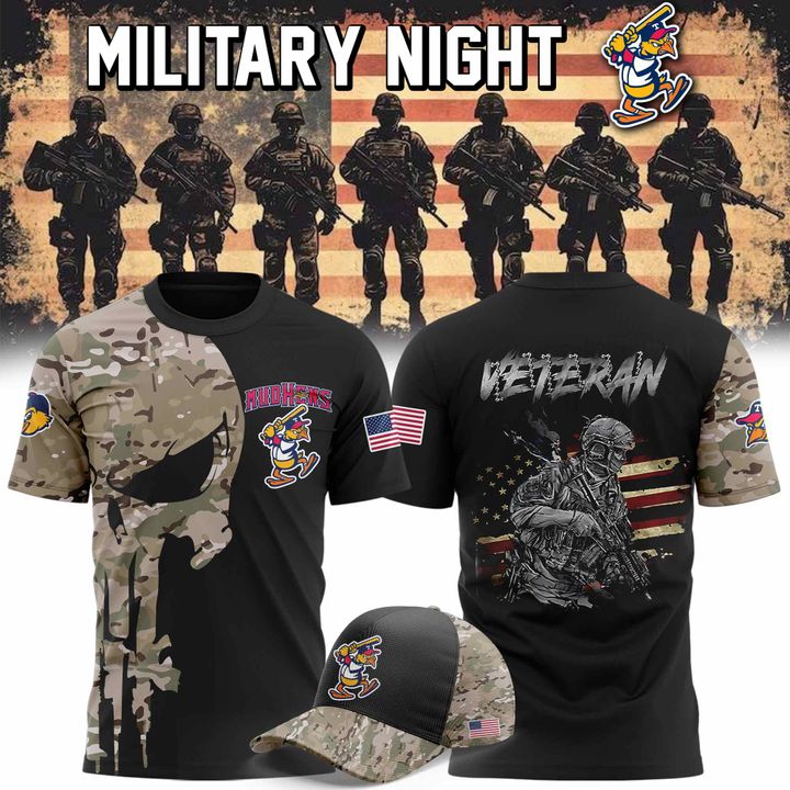 Toledo Mud Hens x Military 2025 Limited Edition T-shirt Toledo Mud Hens x Military 2025 Limited Edition T-shirt