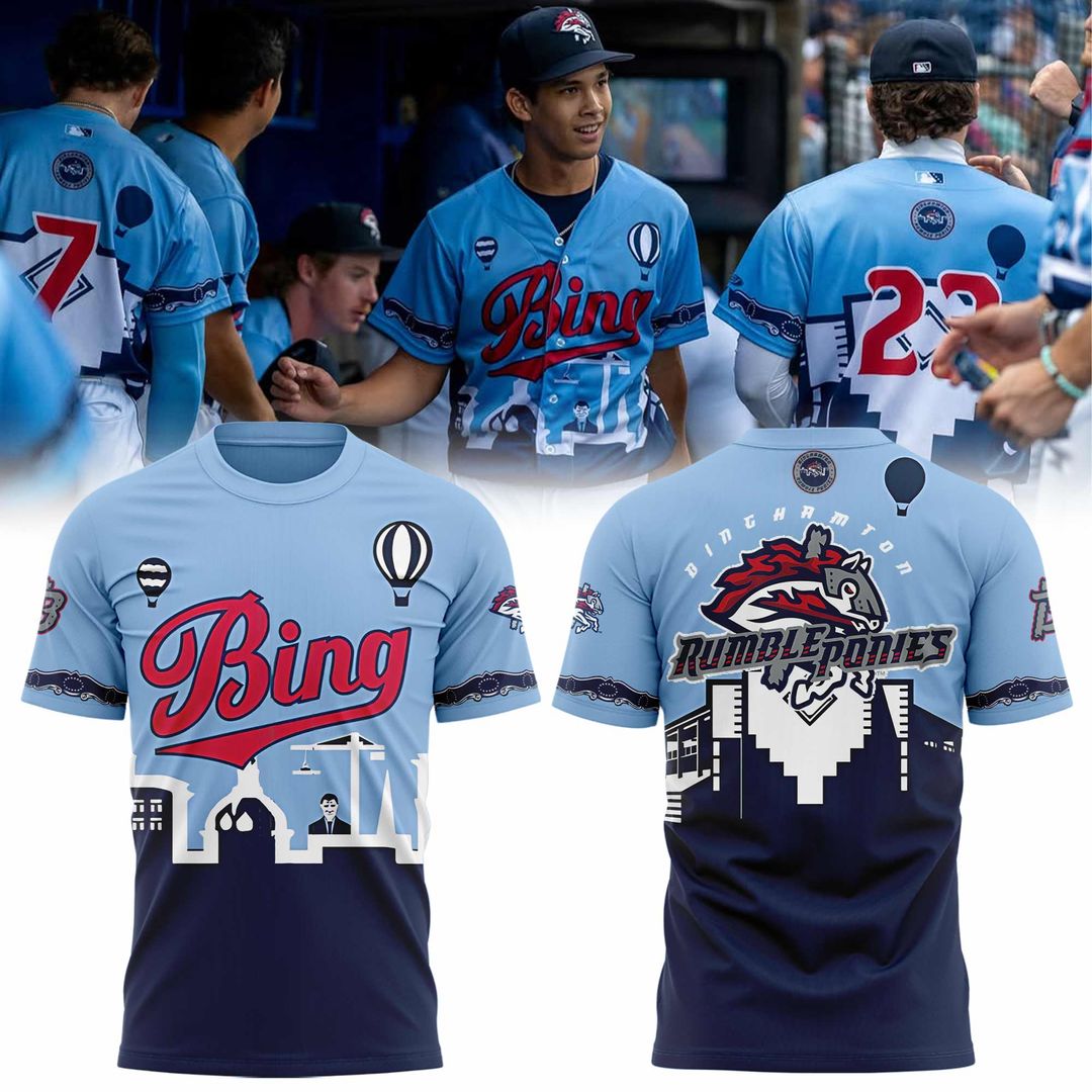Binghamton Rumble Ponies MiLB T-shirt Binghamton Rumble Ponies MiLB T-shirt