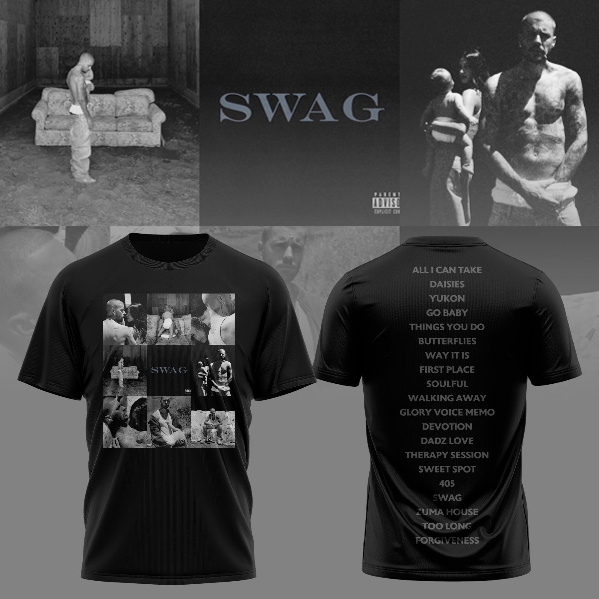 Justin Bieber "SWAG" 2025 Special Tee Justin Bieber "SWAG" 2025 Special Tee