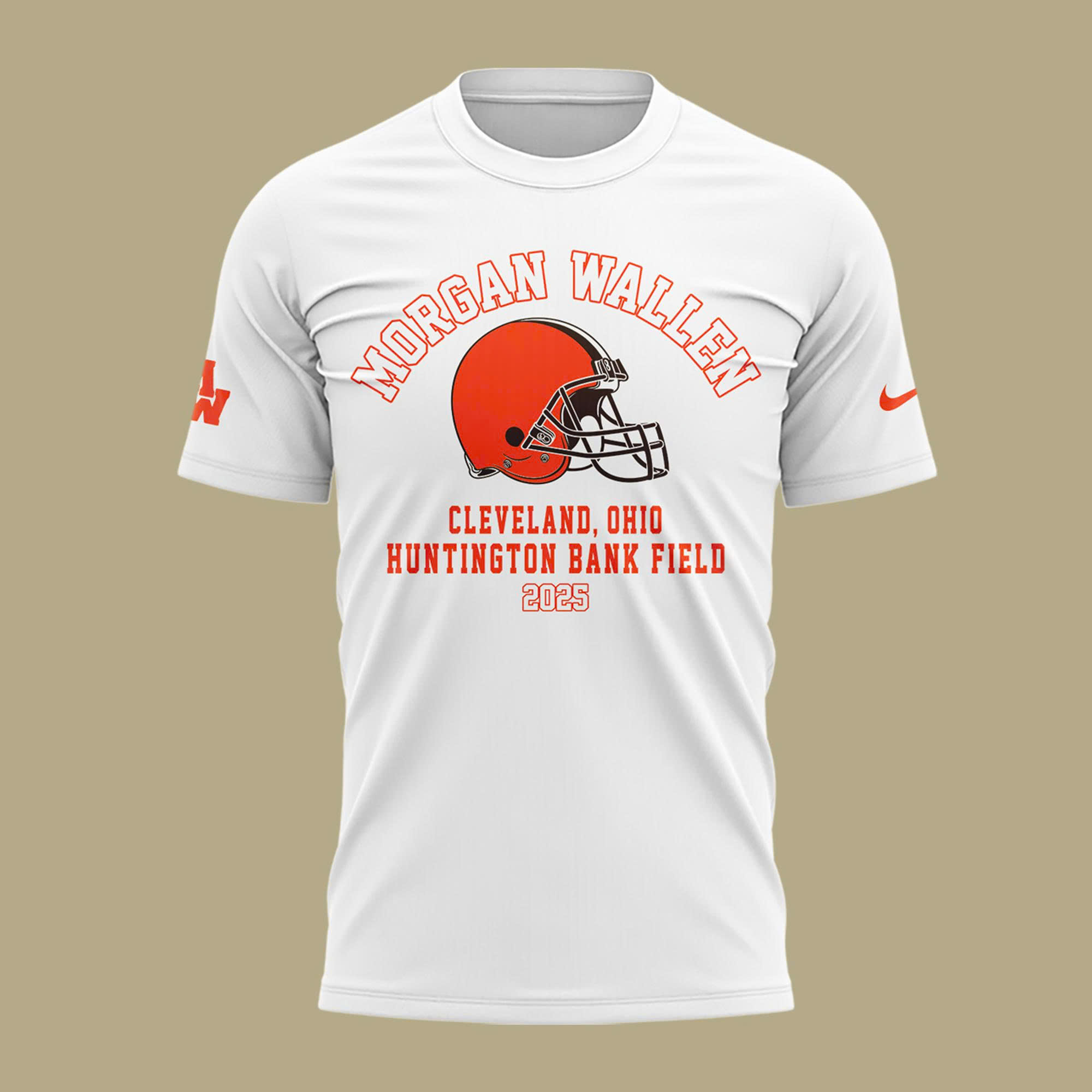 Cleveland Browns x Morgan Wallen World Tour 2025 Shirt For Fans Cleveland Browns x Morgan Wallen World Tour 2025 Shirt For Fans