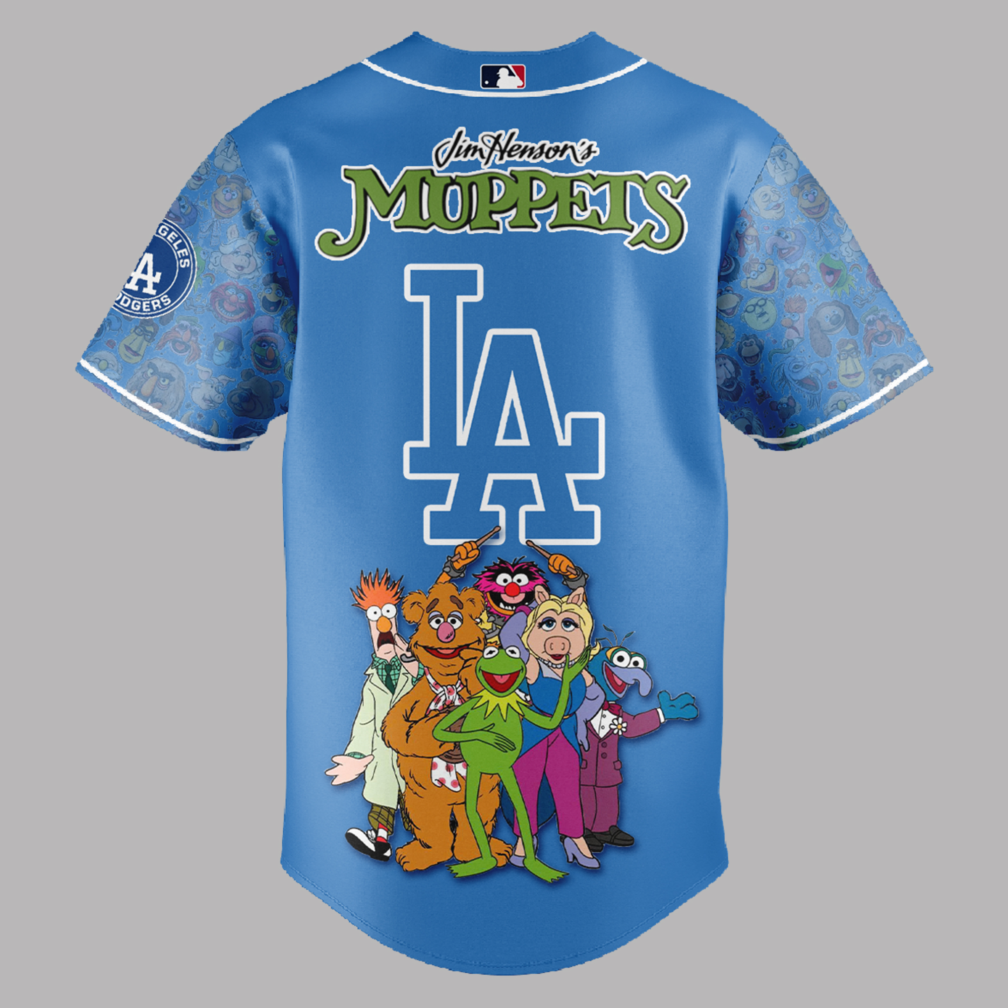 Los Angeles Dodgers x The Muppets Exclusive Design Jersey Los Angeles Dodgers x The Muppets Exclusive Design Jersey