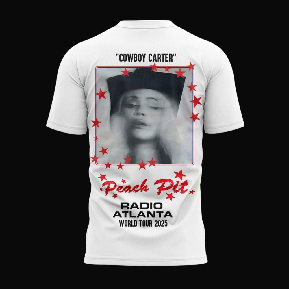 Beyoncé Cowboy Carter Tour 2025 CCT Atlanta Exclusive T-shirt - Image 3