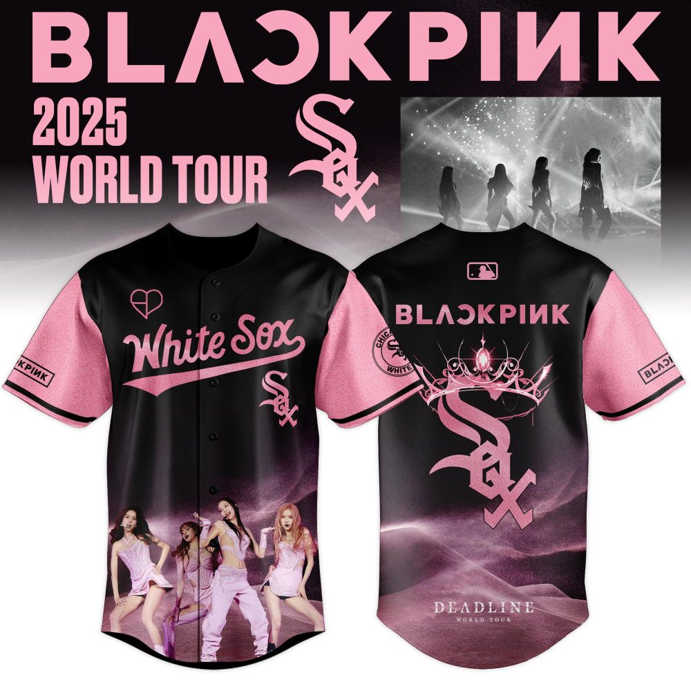 Chicago White Sox x BLACKPINK 2025 World Tour Limited Edition Jersey