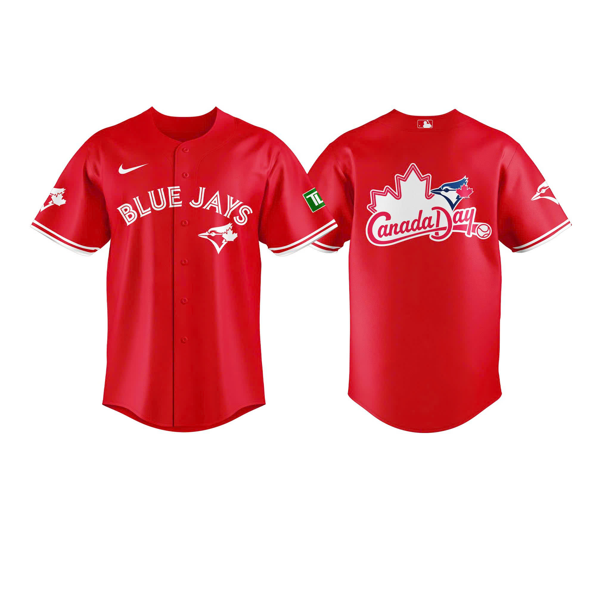 Toronto Blue Jays MLB 2025 Canada Day Baseball Jersey Toronto Blue Jays MLB 2025 Canada Day Baseball Jersey