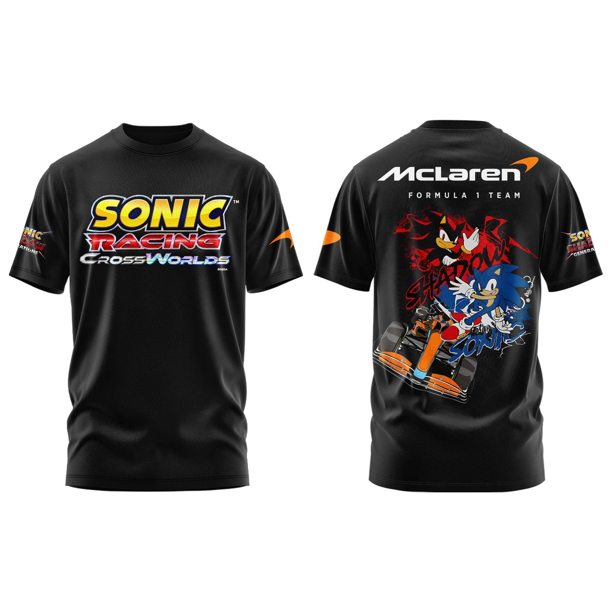 McLaren F1 x Sonic Racing World T-shirt McLaren F1 x Sonic Racing World T-shirt