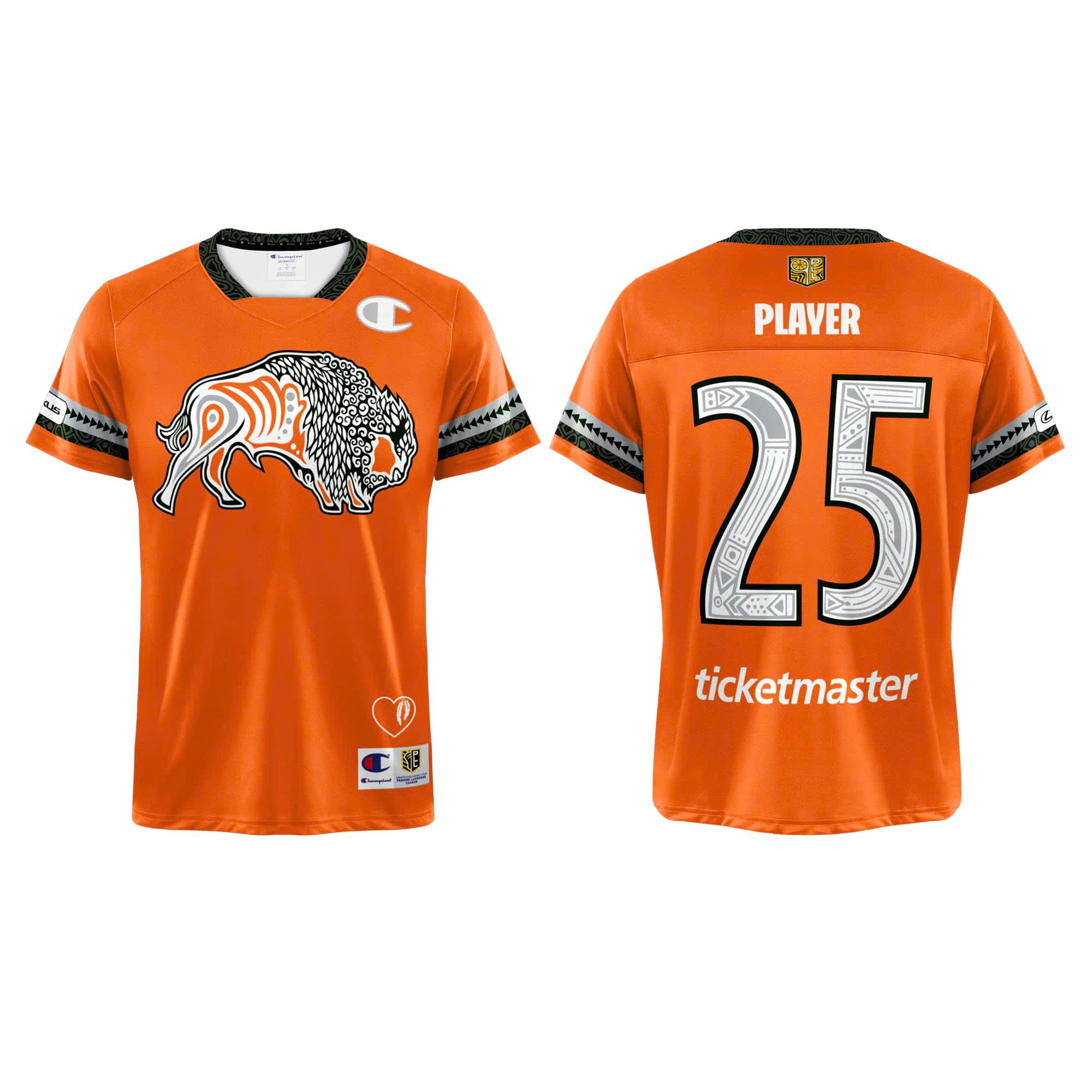 Denver Outlaws Indigenous Heritage Custom Foootbal Jersey Denver Outlaws Indigenous Heritage Custom Foootbal Jersey
