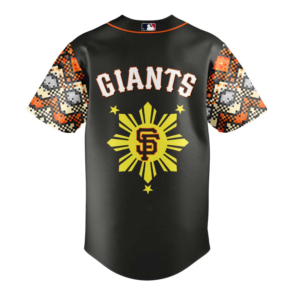 San Francisco Giants Filipino Heritage Night Jersey 2025 San Francisco Giants Filipino Heritage Night Jersey 2025