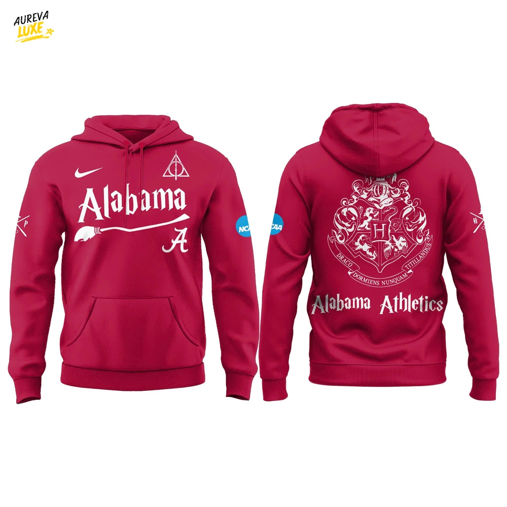 Alabama Crimson Tide x Harry Potter Night 2025 Hoodie Set Alabama Crimson Tide x Harry Potter Night 2025 Hoodie Set