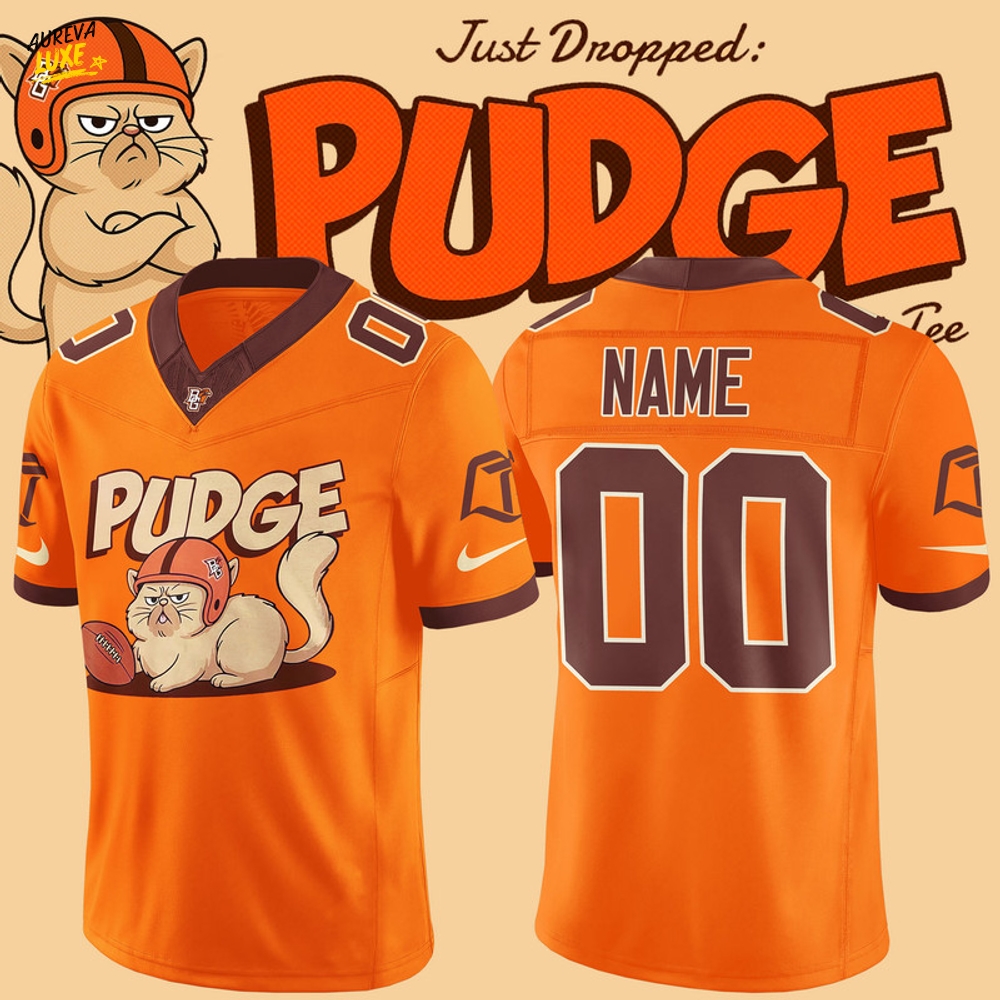 BGSU Football Pudge the Cat 2025 Limited Edition Jersey BGSU Football Pudge the Cat 2025 Limited Edition Jersey