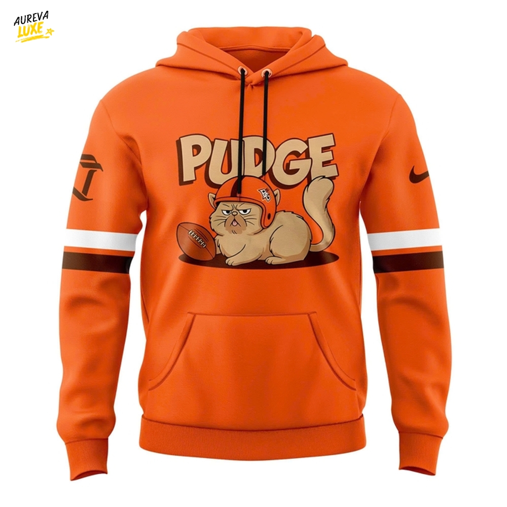 BGSU Football Pudge the Cat Special Hoodie BGSU Football Pudge the Cat Special Hoodie
