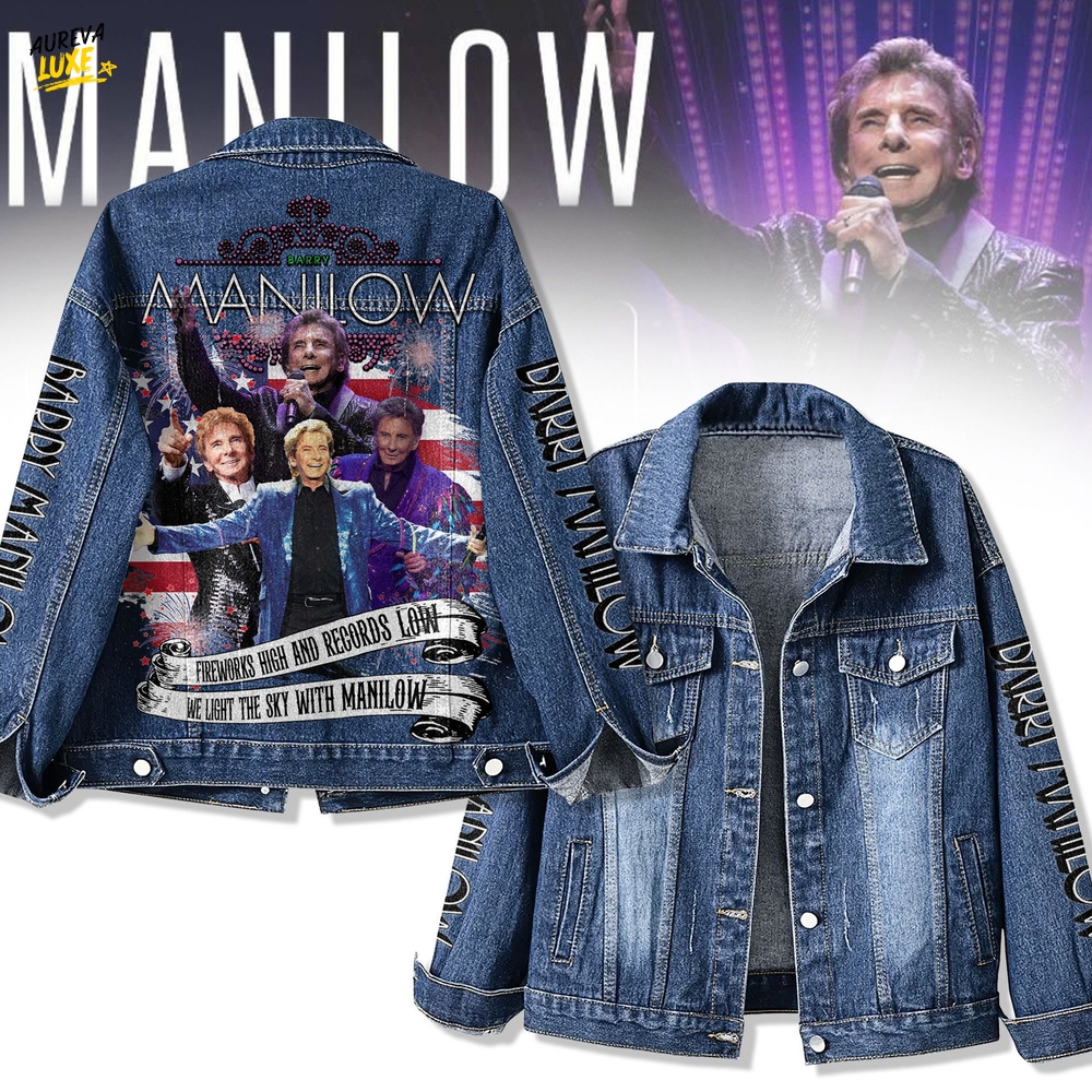 Barry Manilow Denim Jacket Barry Manilow Denim Jacket