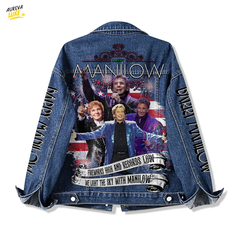 Barry Manilow Denim Jacket Barry Manilow Denim Jacket