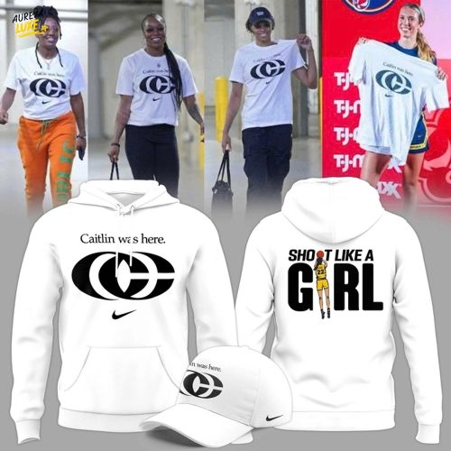 Caitlin Clark "Caitlin Was Here" Limited Edition Hoodie Set 2025