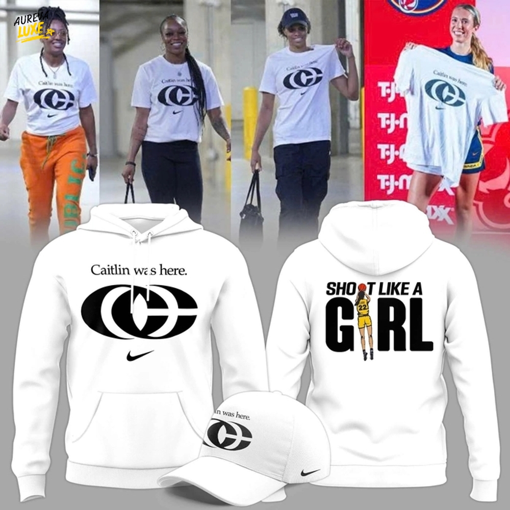Caitlin Clark "Caitlin Was Here" Limited Edition Hoodie Set 2025 Caitlin Clark "Caitlin Was Here" Limited Edition Hoodie Set 2025