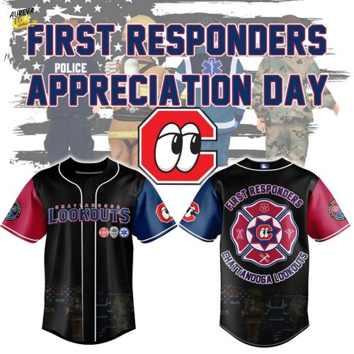 Chattanooga Lookouts First Responders Appreciation Day 2025 Jersey