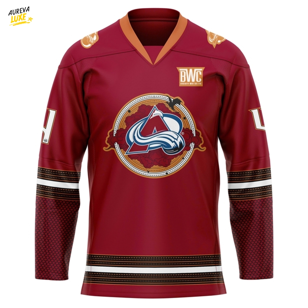 Colorado Avalanche x Fourth Wing Night 2025 Custom Hockey Jersey Colorado Avalanche x Fourth Wing Night 2025 Custom Hockey Jersey