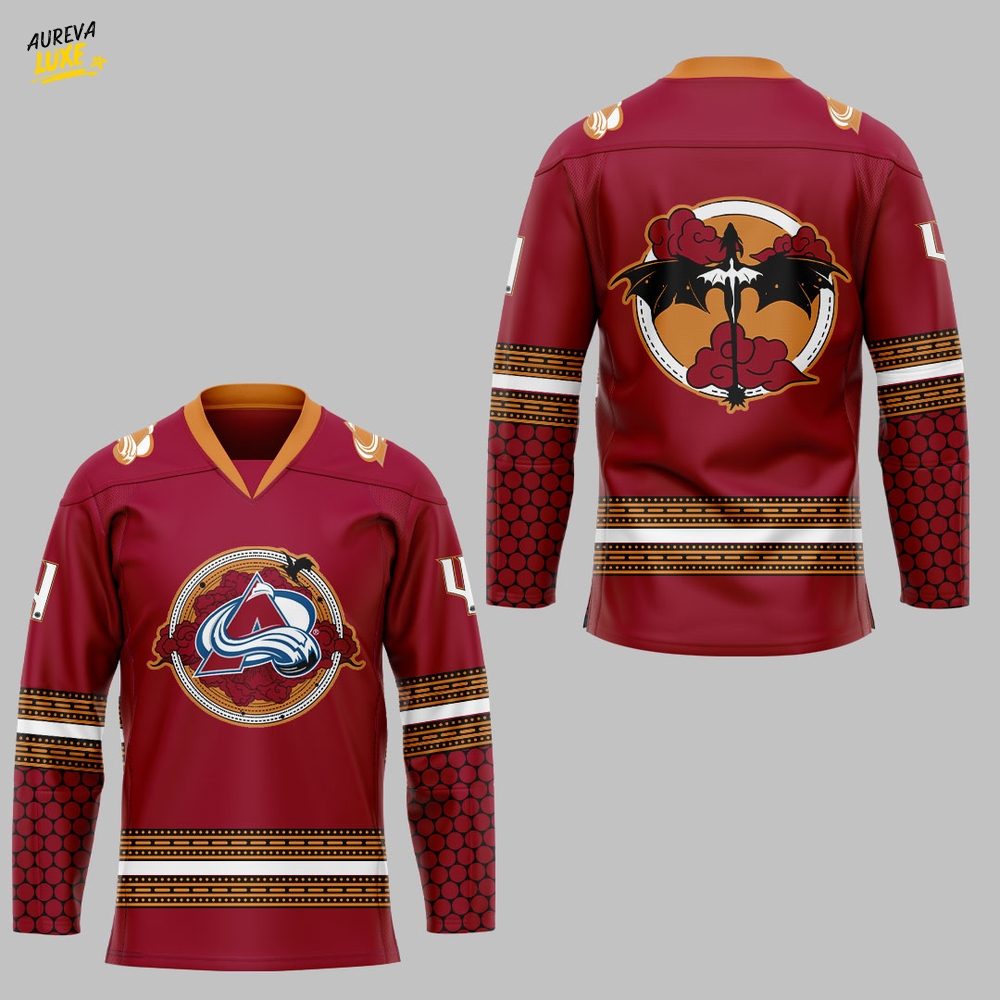 Colorado Avalanche x Fourth Wing Night Hockey Jersey Colorado Avalanche x Fourth Wing Night Hockey Jersey
