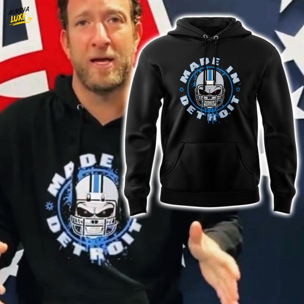 Detroit Lions New 2025 Made In Detroit Hoodie Set Detroit Lions New 2025 Made In Detroit Hoodie Set