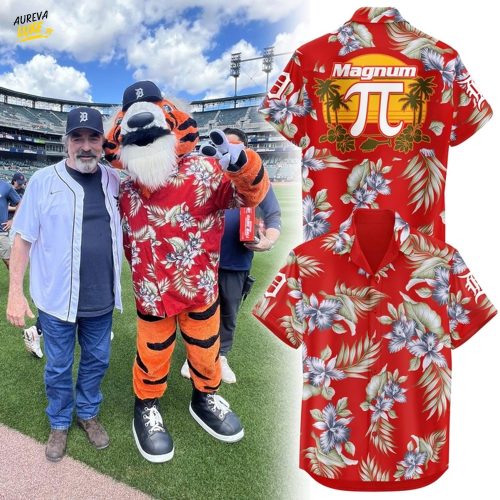 Detroit Tigers 2025 MAGNUM P.I. DAY Special Hawaiian Shirt