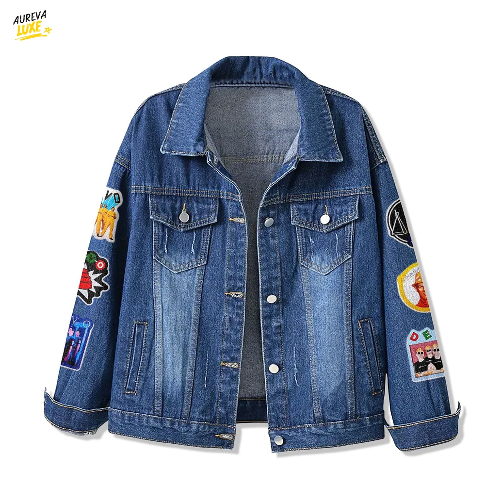 Devo Band Denim Jacket Devo Band Denim Jacket