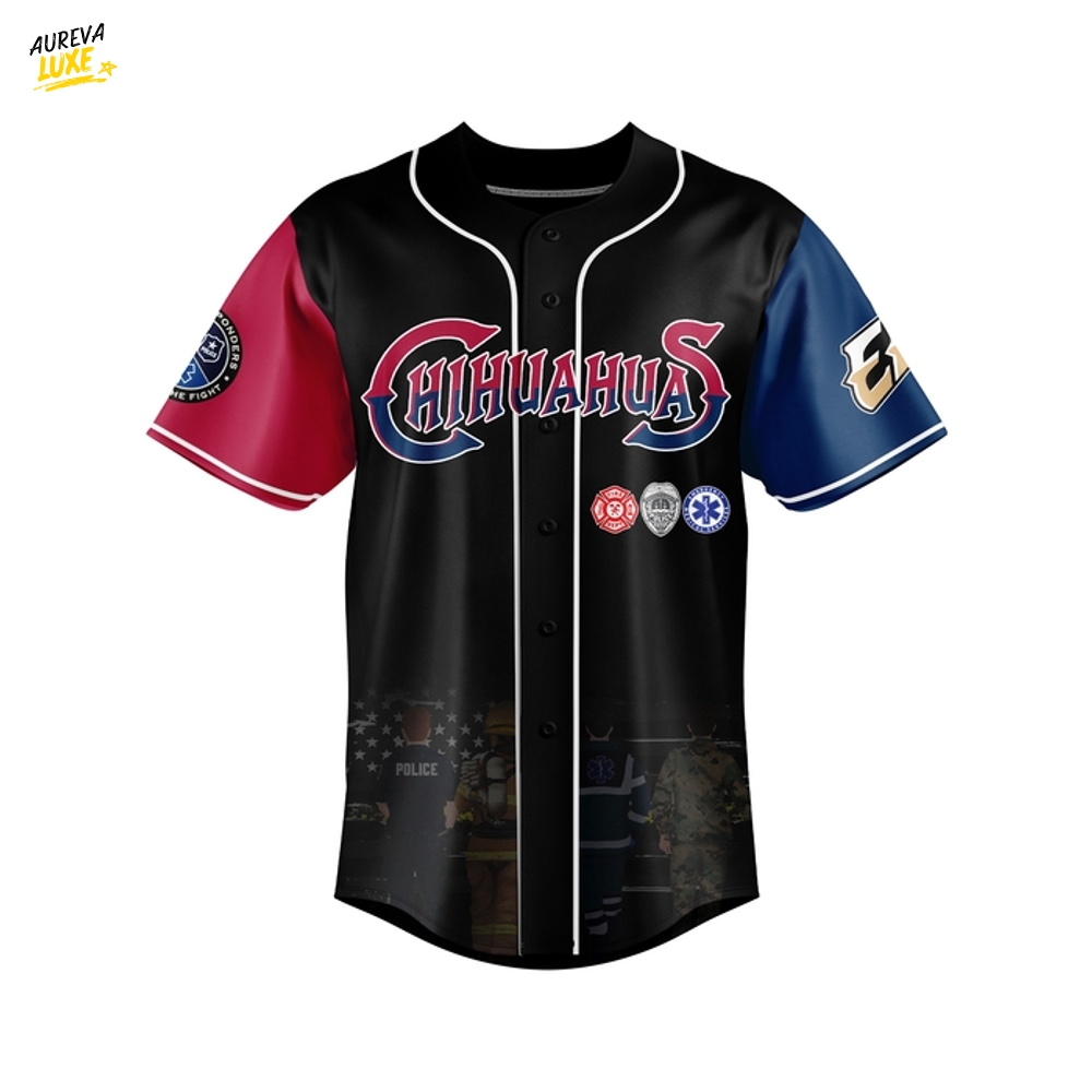 El Paso Chihuahuas First Responders Appreciation Day 2025 Jersey El Paso Chihuahuas First Responders Appreciation Day 2025 Jersey