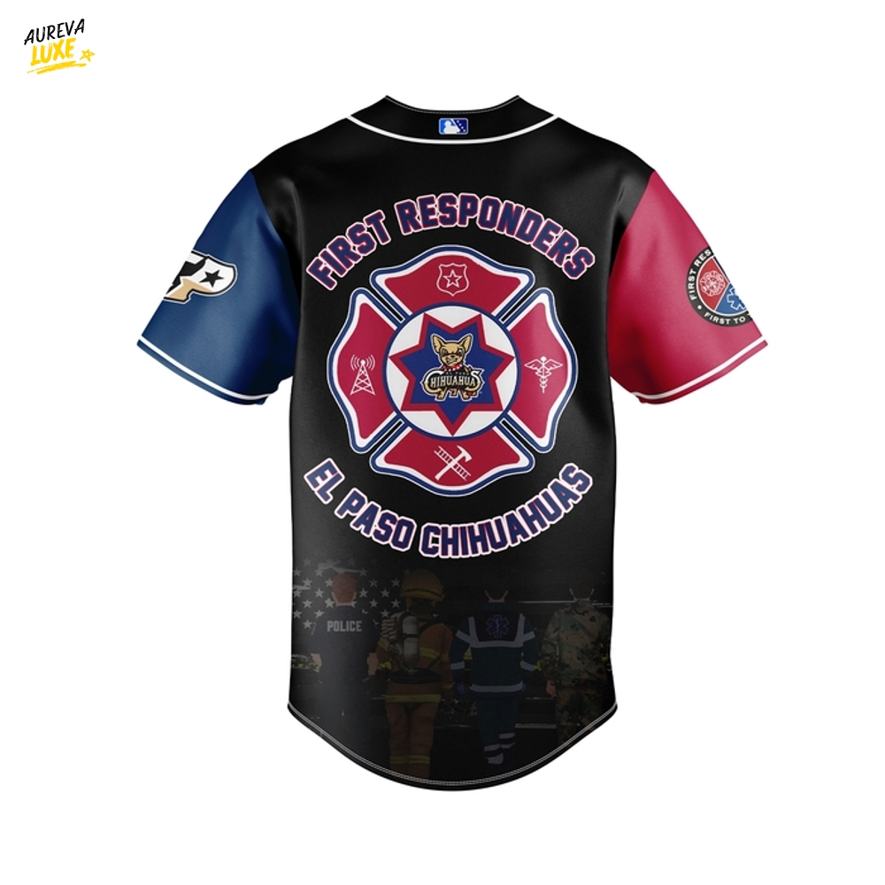 El Paso Chihuahuas First Responders Appreciation Day 2025 Jersey El Paso Chihuahuas First Responders Appreciation Day 2025 Jersey