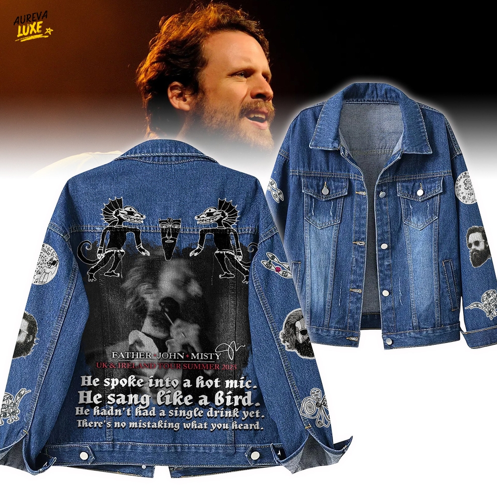 Father John Misty Denim Jacket Father John Misty Denim Jacket