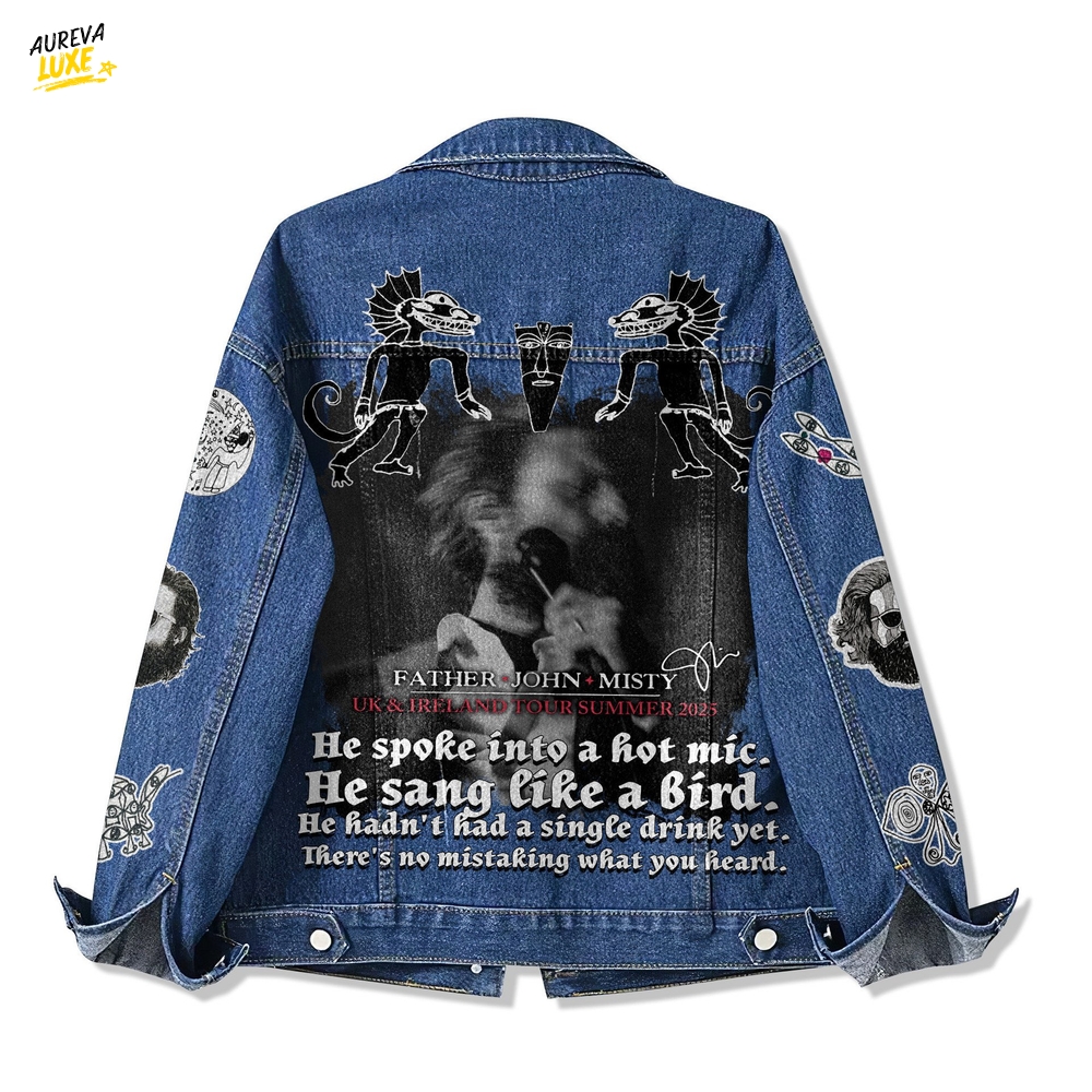 Father John Misty Denim Jacket Father John Misty Denim Jacket