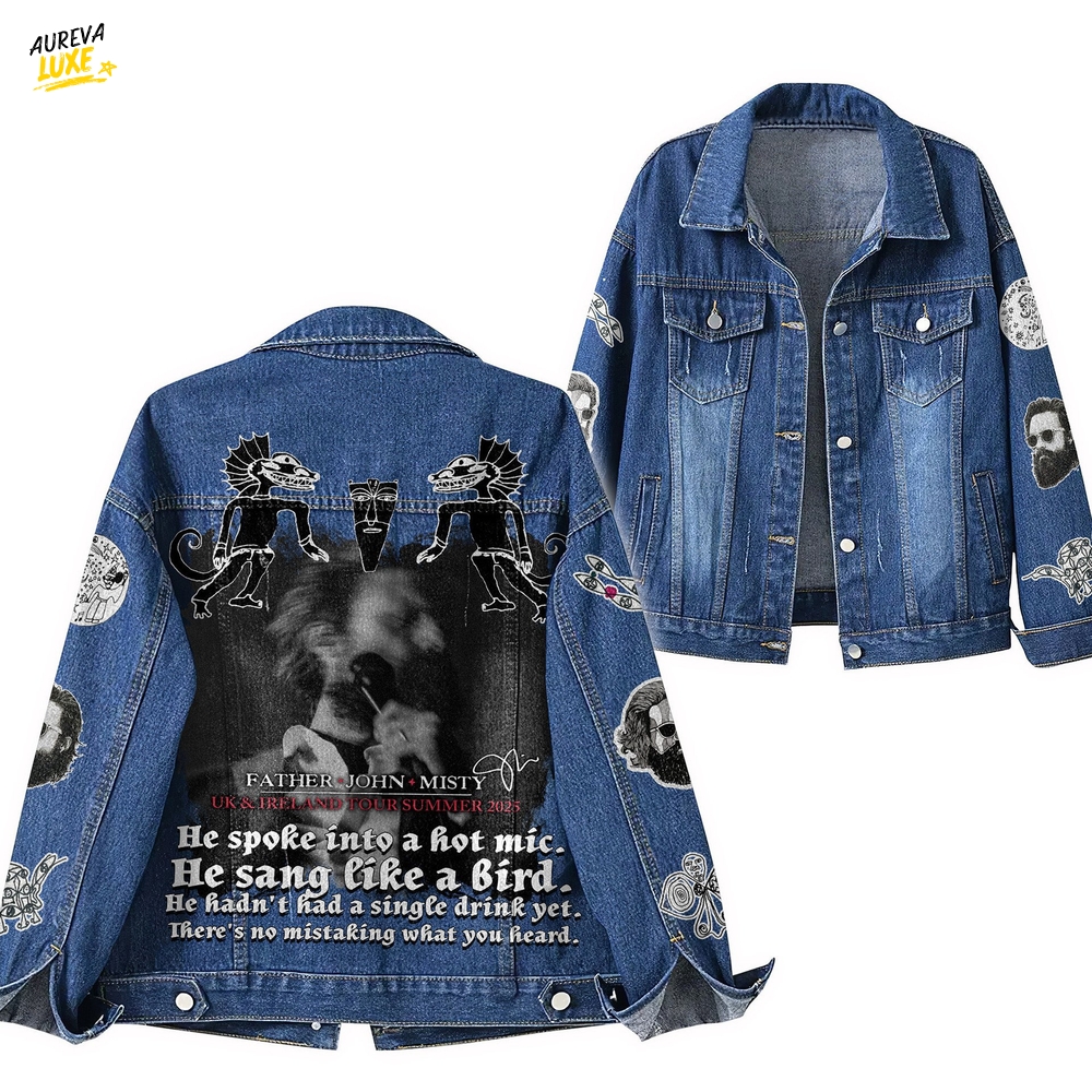 Father John Misty Denim Jacket Father John Misty Denim Jacket