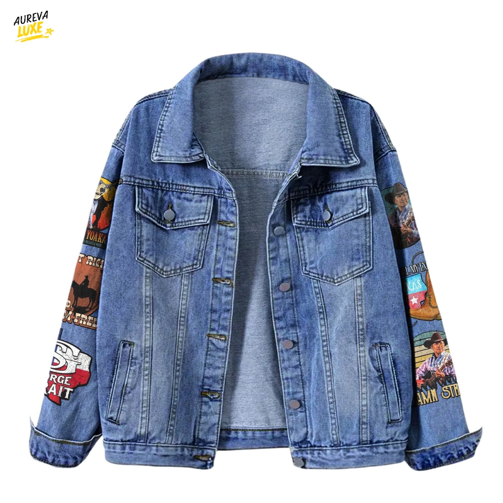 George Strait Denim Jacket George Strait Denim Jacket