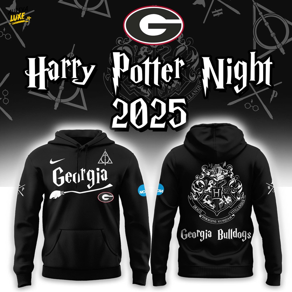 Georgia Bulldogs x Harry Potter Night 2025 Hoodie Set Georgia Bulldogs x Harry Potter Night 2025 Hoodie Set