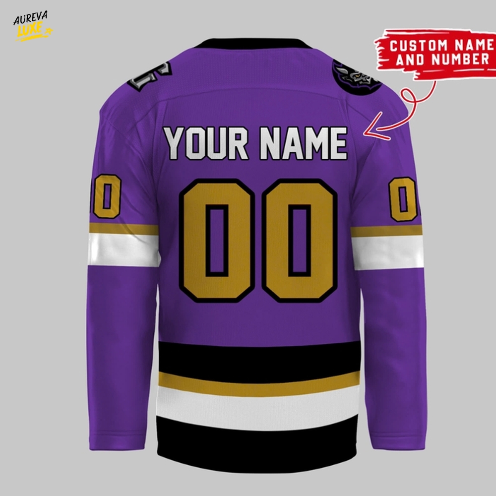 Greensboro Gargoyles Special New 2025 Custom Hockey Jersey Greensboro Gargoyles Special New 2025 Custom Hockey Jersey