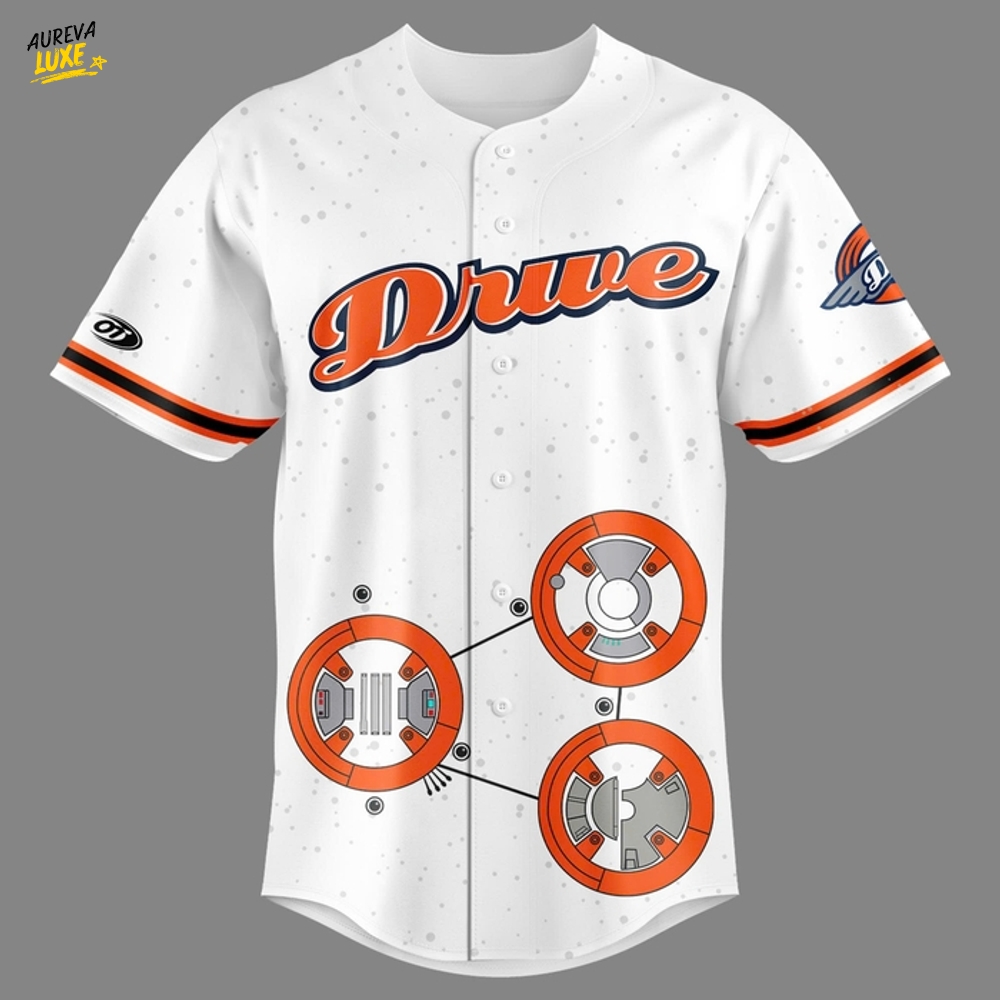 Greenville Drive x Star Wars Night 2025 Custom Baseball Jersey Greenville Drive x Star Wars Night 2025 Custom Baseball Jersey