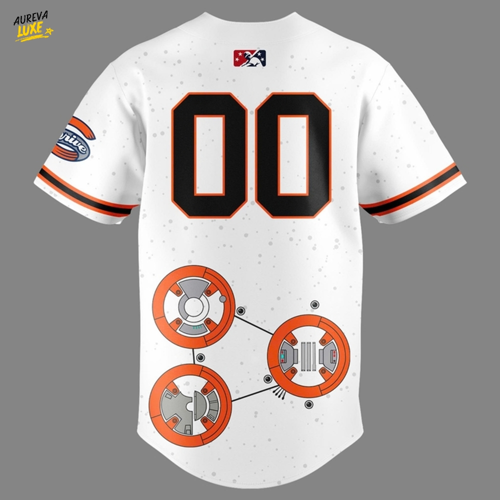Greenville Drive x Star Wars Night 2025 Custom Baseball Jersey Greenville Drive x Star Wars Night 2025 Custom Baseball Jersey